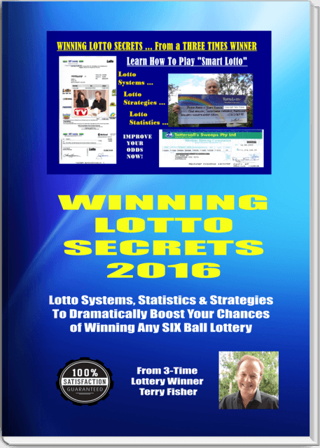 Lotto Syndicate Club - Winning Lotto Secrets Book Cover