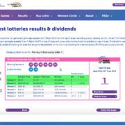 gold lotto results dividends